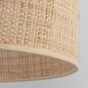 Beżowa lampa wisząca abażurowa słomkowa boho designerska nowoczesna dekoracyjna salonowa CALMA 11601 TK-LIGHTING